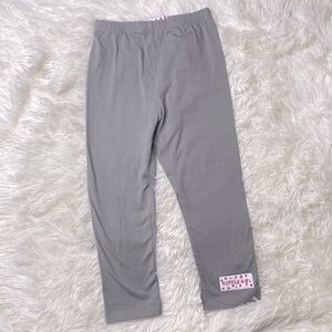 Ruffle Girl Gray Leggings Girl’s Size 6 Excellent Condition